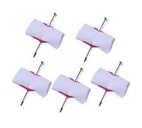 5Pcs Novelty Bloody Nail Through Finger Prank Trick Joke Magic Props April Fool Halloween Party Spoof Toy.