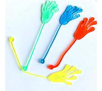 5pcs Novelty Funny Toy Elastic Retractable Sticky Palm Large Wall Climbing Palm Human Toy Tricky Hand For Kids
