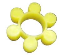 5pcs Nylon Coupling Cushion Buffer for MT4 MT5 - Flexible Coupling Element, 100x42x20mm & 122x52x25mm, Yellow(122x52x25mm)