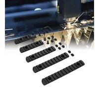 5PCS Nylon Picatinny Rail Sections for Lasers, Lamps & Optics (65-145cm)