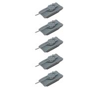 5PCS Object 148 T-14 Armata Main Battle Tank 1/350-1/700 3D Resin Model | Object 148 T-14 Armata Main Battle Tank, Modern Russian Next-Generation MBT, Resin Model DIY Unpainted(1/700(1.55CM))