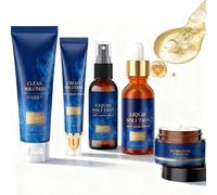 5Pcs Olavitas Serum Skin Care Set, Olavita Liquid Solution Anti Aging Serum, Cleanser Spray, Eye Cream, Face Cream, OlavitaLiquid Solution - Liquid Wrinkle Reduces Wrinkles & Tightens & Plump Skin