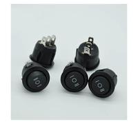 5Pcs ON/OFF/ON 3 Position 3Pin SPDT Round Boat Rocker Switch 6A/250V 10A/125V AC hopping IDGTTLDF