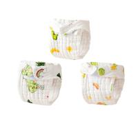 5pcs Or 3pcs Cotton Gauze Baby Nappies Washable and Economical Design Diapers Enjoy Comfort and Breathability Gauze Baby Diapers