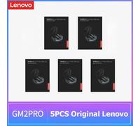 5PCS Original Lenovo GM2 Pro TWS Wireless Bluetooth Headset 5.3 Headphones Sport Gaming Headsets Noise Reduction Earbuds 2Black 3White