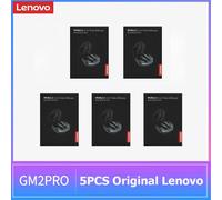 5PCS Original Lenovo GM2 Pro TWS Wireless Headphones Bluetooth 5.4 Earphones Touch Control HD Earbuds Sports Headphone with Mic GM2 Pro Black 5