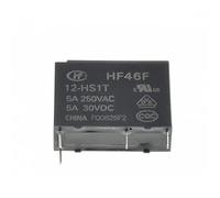 5PCS Original New Anti-Surge Relays HF46F-5 12 24-HS1T 4PIN 5A/250VAC 5A/30VDC 5VDC 12VDC 24VDC(HF46F-24-HS1T 24VDC)