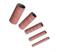 5pcs Oscillating Sanding Drum Sleeves, 4. Inch Alumina Abrasive Bands for Spindle Sander, Mixed Grit 80/150/240, Rotary Tool Polishing Sleeves for Wood Metal(240mesh)