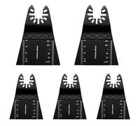 5PCS Oscillating Saw Blades, 68mm High Carbon Steel Multi Tool Blades, Universal Quick Release Cutter Set for Wood Plastic Soft Metal, Compatible with Dewalt