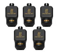 5Pcs P2S Silicone Socks with Identification Code for Bambu Lab P2S/H2D/H2C/H2S/A1/A1MINI,High Temperature and Durable Silicone Cover 3D Printer Parts Protecting Extruder Heater Block and Nozzle