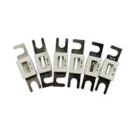 5Pcs/Pack 150V Ceramic ANL Fuse 25A 35A 40A 50A 63A 70A 80A 100A 125A 150A 200A 225A 250A 300A 350A 400A Fusibles High Current Bolt-on Fuse for Eelectric Forklift Vehicle Trucks Caravans (200A 5Pcs)