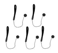 5Pcs/pack Camera Lens Cover Anti-lost Rope Cord Lens Cap Keeper Lens Guard Proetctions Strap Lanyard Belt