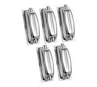 5pcs/Pack Double-end Rectangular Snare Drum Lug Claw Hooks Ear Drum Set Parts Accessories Replacement