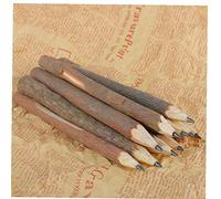 5pcs/Pack Overvalue Branch and Twig Graphite Pencils Wood Pencil Crafts Pencil Art Work Stationery Pencil School Supplies