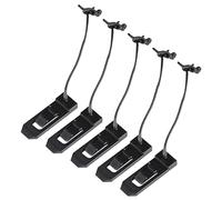 5Pcs Paddle Board Fin Clips PVC Surfboard Accessories with Rope Surfing Paddle Board Fin Clip for Surfing Water sportsPaddle Clip