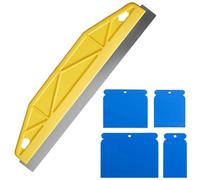 5PCS Paint Edger Tool, Painting Tools Edge Painting Tool Shield Paints Stripper Tools 4 Cleaning Boards Multipurpose Right Angle for Applying for Edges and Wallpaper Smoothing