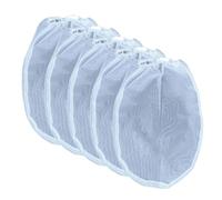 5pcs Paint Strainer Bags Fine Meshing Usable Filter Bag Elastic Drawstring Top Upgrades for Smooth Paint Application Strainer Bags