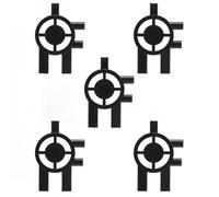 5pcs Paper Towel Dispenser Keys for Cintas & Sanis, 3-in-1 Toilet Paper Holder Key Replacement for Commercial Business Home Office School Maintenance