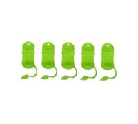 5Pcs Parakeet Food Feeding Cuttlefish Skeleton Stand Bird Cage Fruit Vegetable Holder for Parrots and Small Birds
