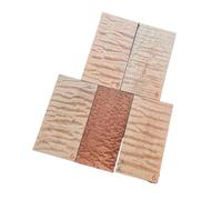 5pcs Pattern Shabili Water Wave Pattern Guitar Headstock Veneer Head Plate Making Material Guitar DIY MaterialWooden(6)