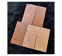5pcs Pattern Shabili Water Wave Pattern Guitar Headstock Veneer Head Plate Making Material Guitar DIY MaterialWooden(13)