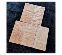 5pcs Pattern Shabili Water Wave Pattern Guitar Headstock Veneer Head Plate Making Material Guitar DIY MaterialWooden(18)