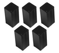 5pcs PCB Enclosures Featuring Mounting Holes for Easy Assembly in Electronic Applications Circuit Board Box Light Aluminum