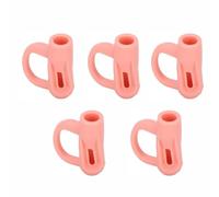 5PCS Pencil Grips for Children Handwriting, Ergonomic Training Pencil Grips, Writing Aid Tool for Left-Handed and Right-Handed Kids, Scientific Three-Finger Positioning Guide(Orange)