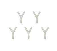 5PCS Per Pack -Oxygen Tubing Connectors Y Splitter - Oxygen Tube connectors, Compatible with Most Standard Oxygen Tubing - Ideal for Home Oxygen Therapy
