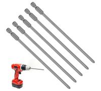5Pcs PH2 Drywall Screwdriver Gun Bit 150mm Autofeed Collated Drywall Screwgun Replacement with Generic 1/4 inch Magnetic Screw Driver Head for Makita BFR550 6843 DFR550 and Most Screwdriver