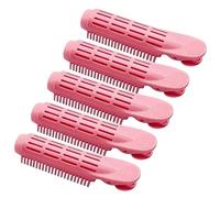 5Pcs Pink Volumizing Hair Root Clip Natural Fluffy Hair Root Clip, Volume Hair Curler Clip Diy Curler Fluffy Clamps Rollers Hair, Hair Rollers, Styling Tools and Appliances for Women