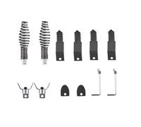 5pcs Pipeline Dredge Device Spring Drill Machine 5pcs 1 set Pipeline longevity and consistent performance over time designed for long lasting use with proper durability and debris for optimal (2 sets)