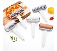 5Pcs Pizza Roller Set, Baking Tools, Patterned Plastic Mesh,pizza Dough Docker