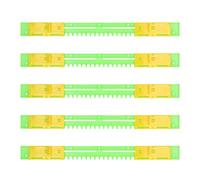 5Pcs Pla Bee Door, Be Gate Escape, ee Accessory with Sliding Vent, for oor Beekeepers to Control Bee Entry and Exit