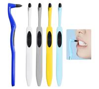 5PCS Plaque Remover for Teeth Tartar Remover for Teeth Cleaning Plaque Removal Tartar Remover Tooth Stain Eraser Dental Tools Teeth Polishing Teeth Cleaning Kit for Removing Plaque & Stain(5Colors)