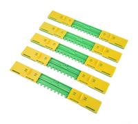 5pcs Plastic Beehive Entrance Reducer Disc, Hive Gate Guard for Nest Box Control, Bee Escape Preventer for Apiary Swarm Management, Lightweight Colony Regulator