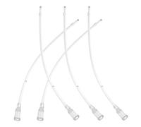 5Pcs Plastic Birds Feeding Tube for Parrot Milk and Liquid Medicine