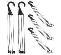 5pcs Plastic Hanging Flowerpot Hooks Sturdy Planter Holders for Easy Rotatable Design for Balconies Terraces and Living Spaces