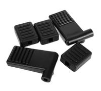 5pcs Plastic Pedal for Tyre Changer Foot Operated Black Replacement | Quick Fitting Accessory, Stable Operation, Suitable for Motorcycle Tyres, Vehicles, Workshops and Professional Mechanics