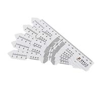 (5pcs) Plastic Pupil Distance Meter Eye Ophthalmic Tool,Optical PD Ruler, New Soft Ruler