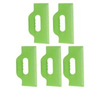 5PCS Plastic Putty Scraper for Taping Flexible Plastic Scraper for Wall Painting Plastic Scraper Pack