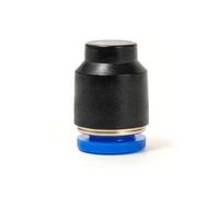 5PCS Pneumatic Connector Plug Pipe Cap Plastic PPF 4mm 6 8 10 12 14 MM Prevent Air from Flowing Out Air Hose Sealing Connector(PPF14)