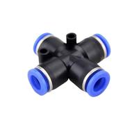 5PCS Pneumatic Fittings Quick Connector Air Tube Connectors Plastic 4mm 6mm 8mm 10mm 12mm Air Hose Fitting(PZA(10PCS),4mm)