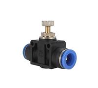 5PCS Pneumatic Fittings Quick Connector Tube Plastic PU PY 4mm 6mm 8mm 10mm 12mm Hose(SA(5PCS),6mm)