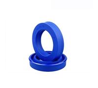 5Pcs Polyurethane Piston Shaft Piston Rod PU Single Lip U Cup Oil Seal ID 8-19MM UN Radial Shaft Hydraulic Seal(14x20x8mm)