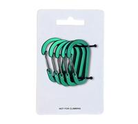 5Pcs Portable Carabiner Clip Practical Outdoor Gear Aluminum Carabiner Holder Metal Keychain In Various Styles Aluminum Spring Gate Clip
