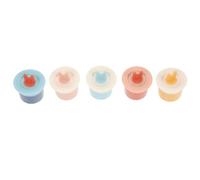 5pcs Portable Manual Milk Bubbler Pp Foaming Bottle | Non-skid Handle, Dense Bubbles and Fast Foaming, Compact Mini Bottle for Home Soap Bath Use