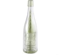 5pcs Portable Plastic Wine Glass Set for Champagne Flutes with Convenient Storage Bottle, ABS Material Designed for Travel, Camping, and Event Use (green)