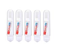 5PCS Portable Travel Dental Kit with Folding Toothbrushes & Mini Toothpaste - Toiletries for Home and Business Trips