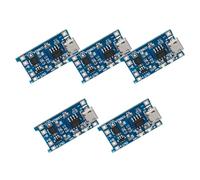 5pcs Portable Type C/USB 18650 Lithium Batteries Charging Module Charging Board With Protections Features Type C Module